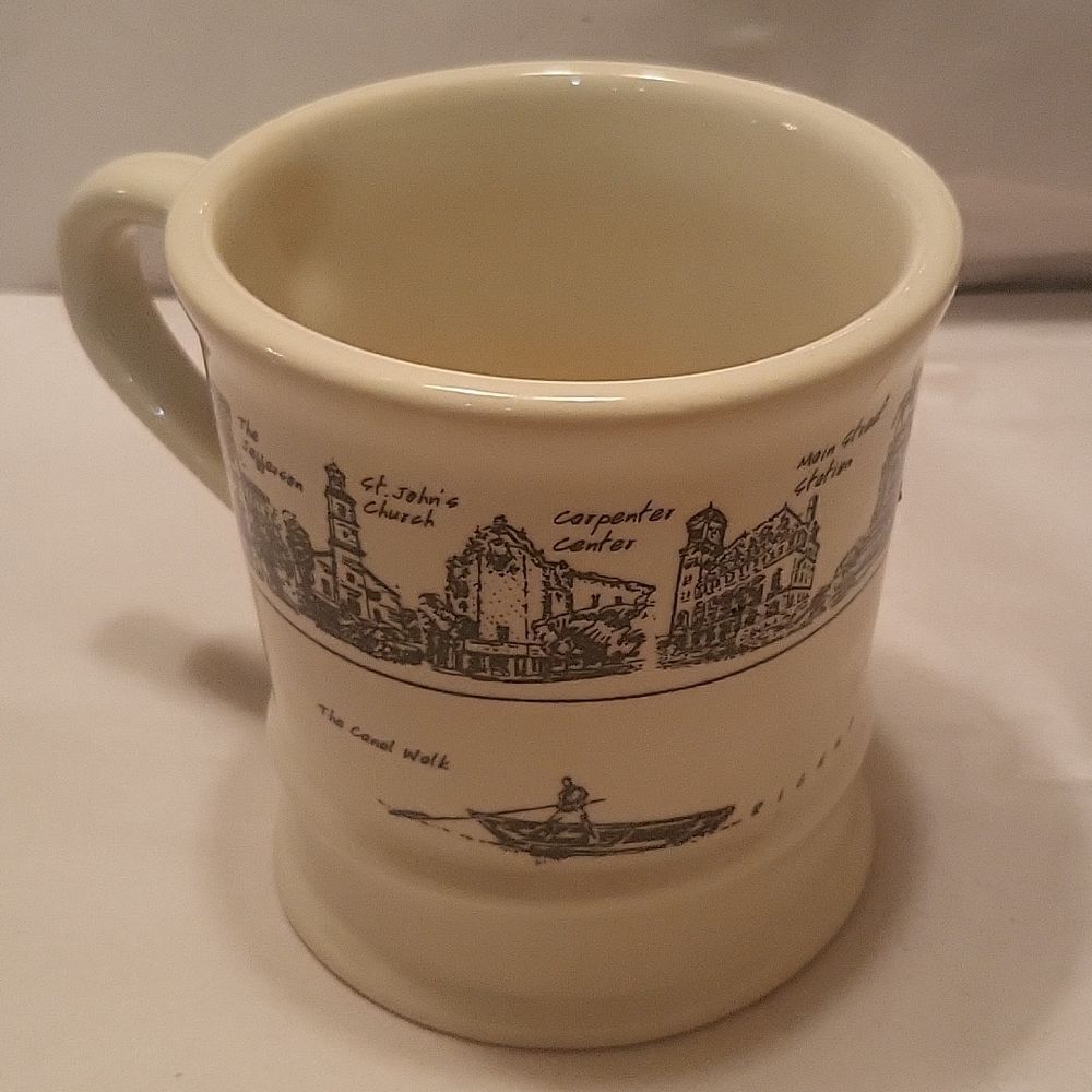 Richmond VA Landmarks Mug Cup Pioneer Pottery Lee Monument Poe House Maymont